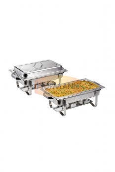 Chafing Dish Twin-Pack 2xChafing Dish inkl. Behälter 650x350x310