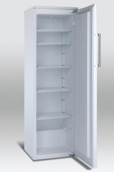 Kühlschrank, statik Kühlung, Kunstoff, 285 Ltr., 5 Regale, 0°/+10° C, 545x585x1780