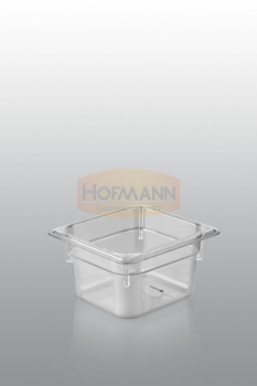 Gastronormbehälter Polycarbonat 1/6 GN 65 mm tief -40 °C bis +99 °C