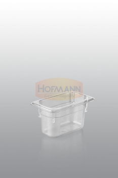 Gastronormbehälter Polycarbonat 1/9 GN 65 mm tief -30 °C bis +80 °C