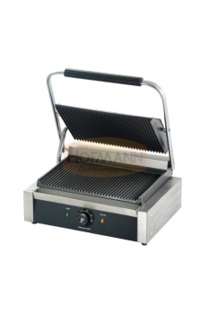 Elektro-Kontaktgrill, 230 V / 1 Ph / 2,2 kW, 440x410x190