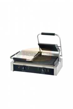 Elektro-Kontaktgrill, 230 V / 1 Ph / 3 kW, 580x410x190