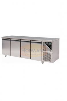 Bäckerrei Kühltisch 4 Türen, 0/ +10° C, 816l, 2480x800x850