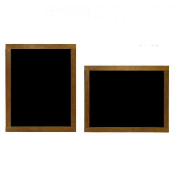 Horizontale/ vertikale Hängetafel mit Holzrahmen, 87x60