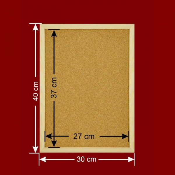 Korktafel 30x40