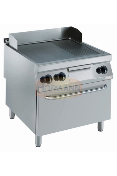 Grillplatte, mit Gas Backofen, 800x900x850