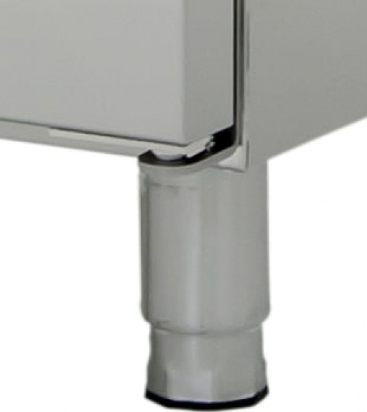 Edelstahl-Kühlschrank mit Monoblock-System, 1 Tür, 690x840x2100